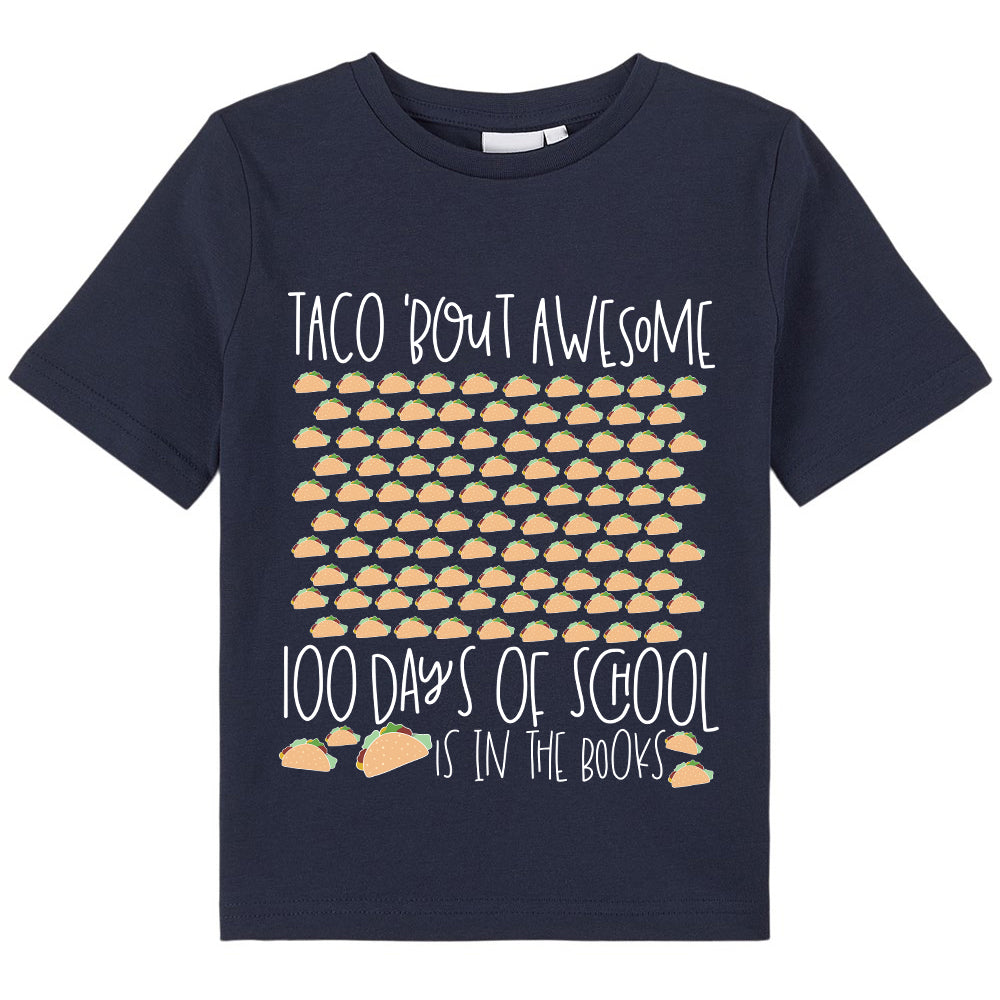 100 Days Of School In The Books Class T-Shirt