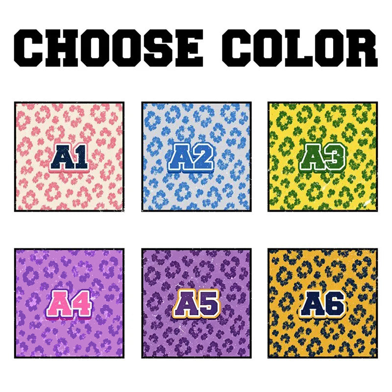 Personalized Mascot Leopard Varsity Letter Teacher Mesh Jersey