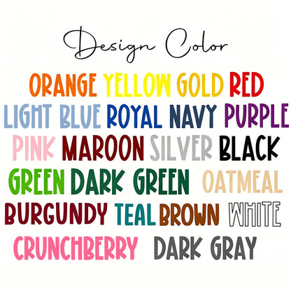 Personalized Mascot Name Preppy Solid Script Custom School Baseball Jersey