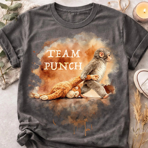 Team Punch Teacher Printed Super Soft T-Shirt