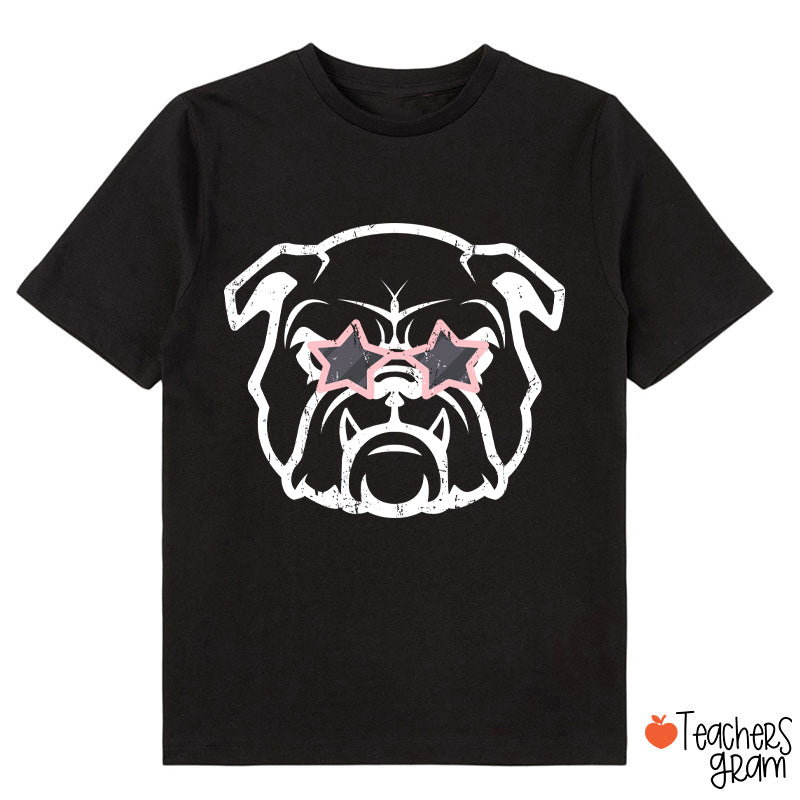 Personalized Mascot Star Glasses Class T-Shirt