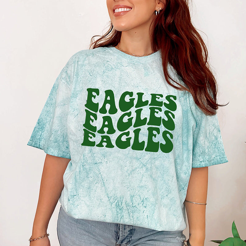 Personalized Mascot  Teacher Printed Super Soft T-Shirt